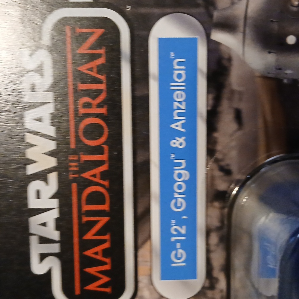 Star Wars IG-12 Action Figure Kenner With Grogu And Anzellan. From MANDALORIAN - Picture 6 of 9